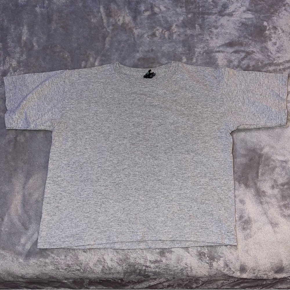 Gray Gildan kids/ women’s t-shirt/ short sleeve